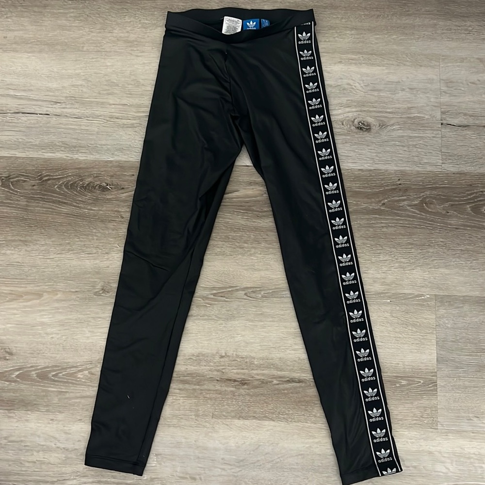 Adidas coated leggings Sz XS